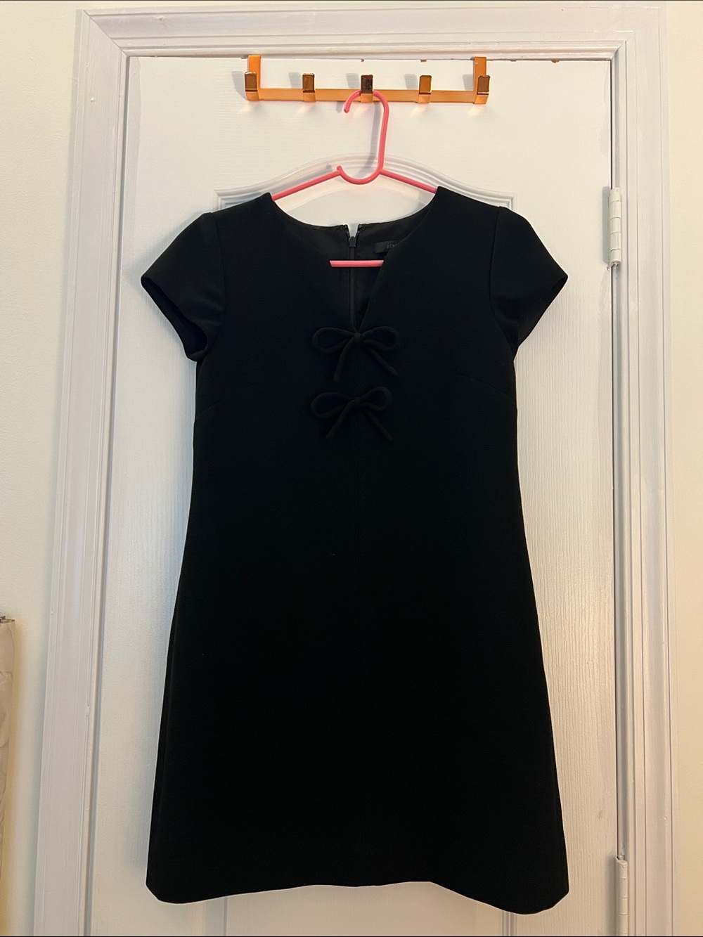 J. Crew Black Dress with Back Zip